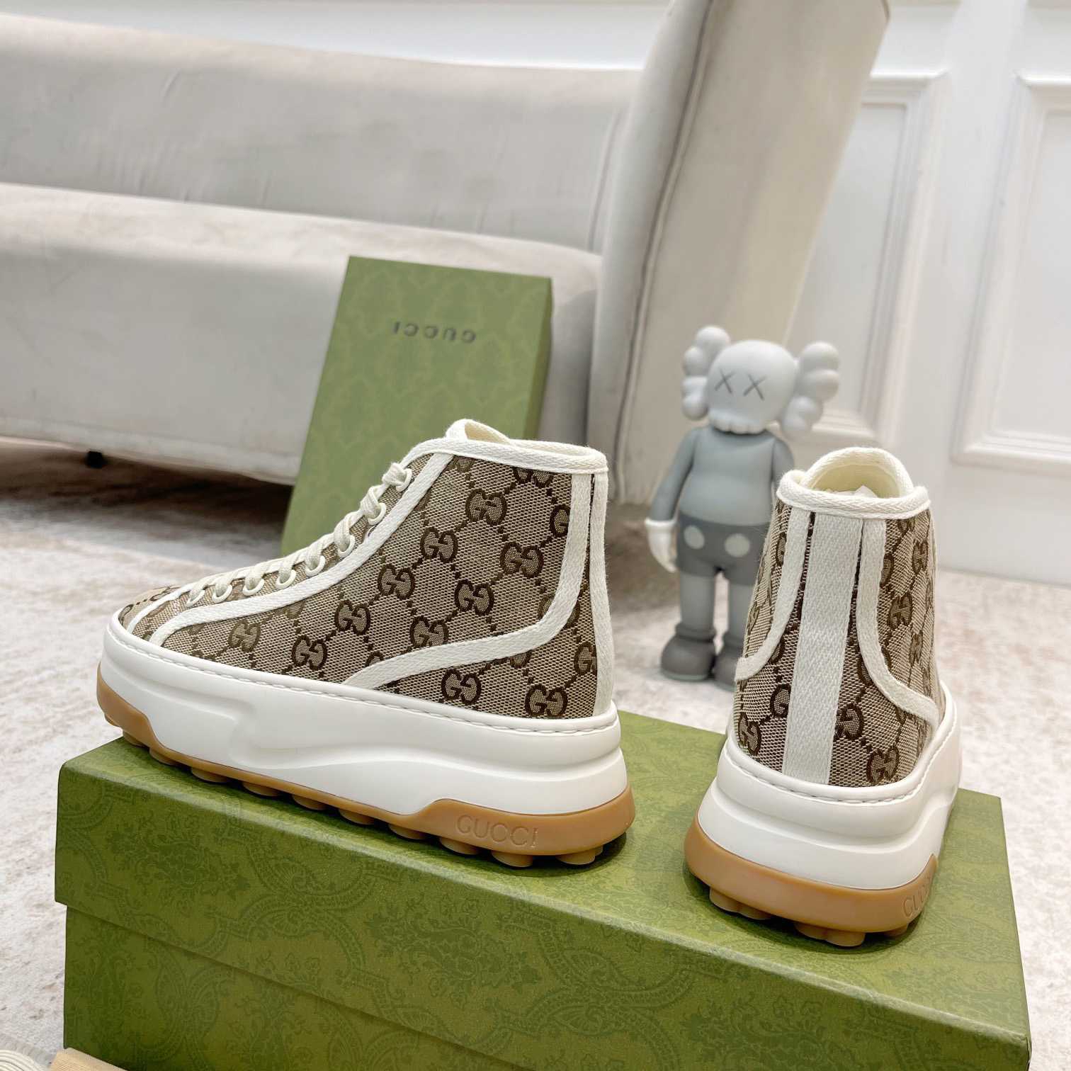 Gucci GG High Top Sneaker - DesignerGu