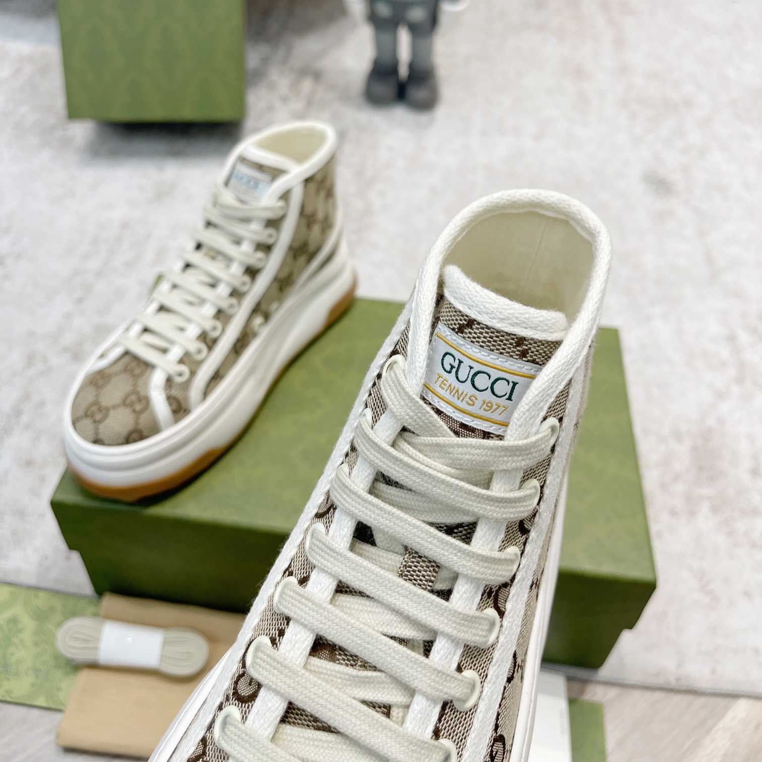 Gucci GG High Top Sneaker - DesignerGu