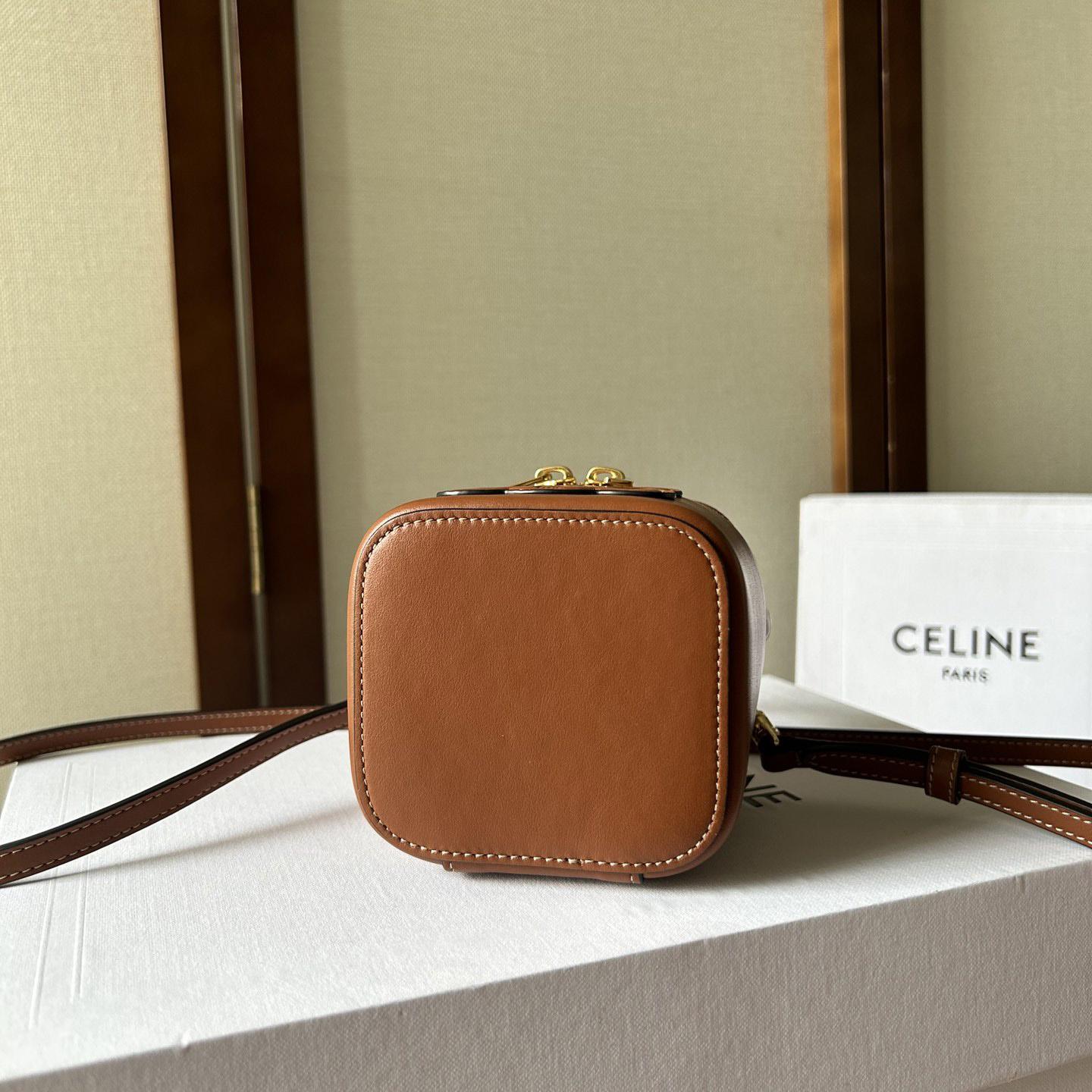 Celine Mini Vanity Case In Smooth Calfskin - DesignerGu