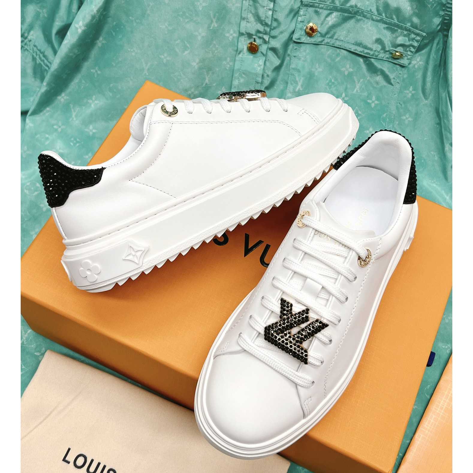 Louis Vuitton Time Out Sneaker (upon uk size)   - DesignerGu