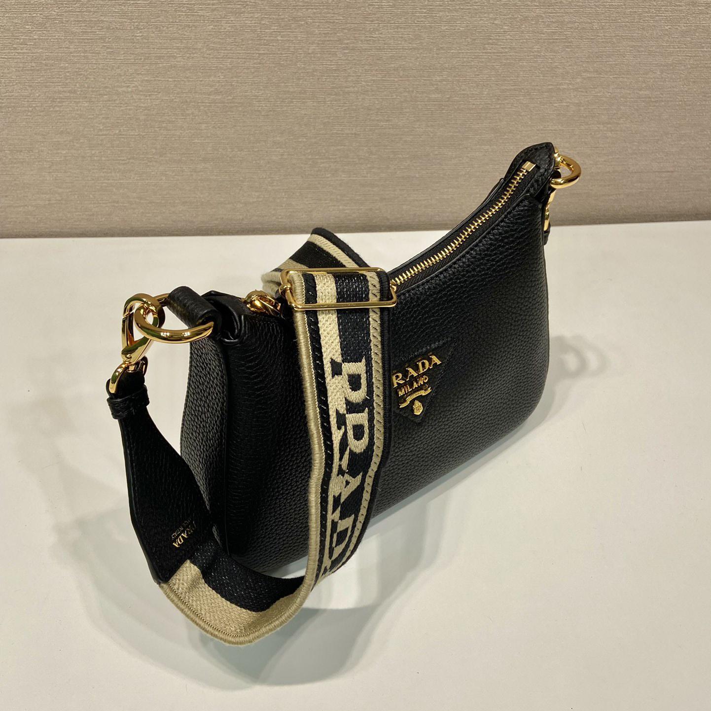 Prada Leather Shoulder Bag - DesignerGu