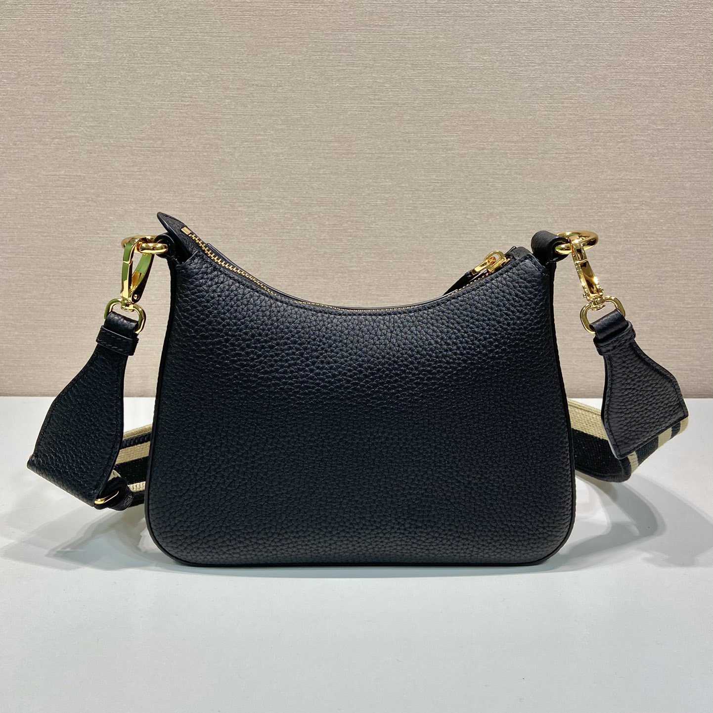 Prada Leather Shoulder Bag - DesignerGu