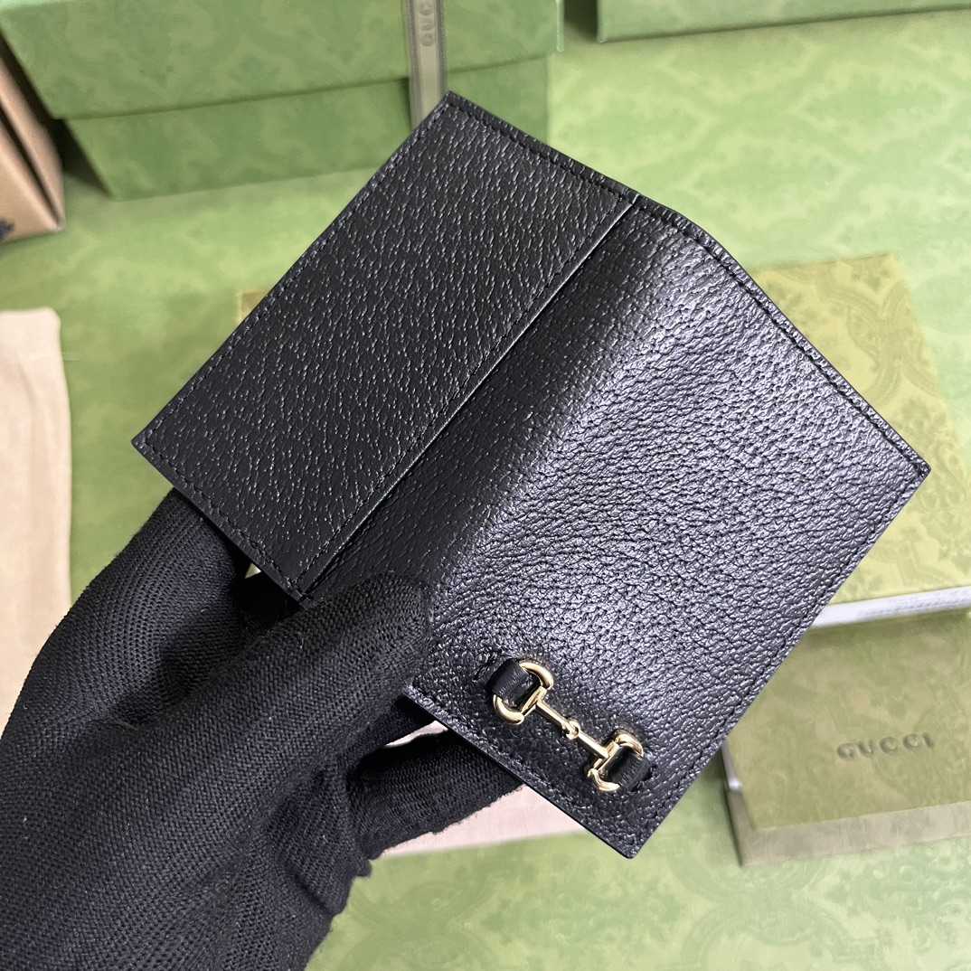 Gucci Card Case With Horsebit - DesignerGu