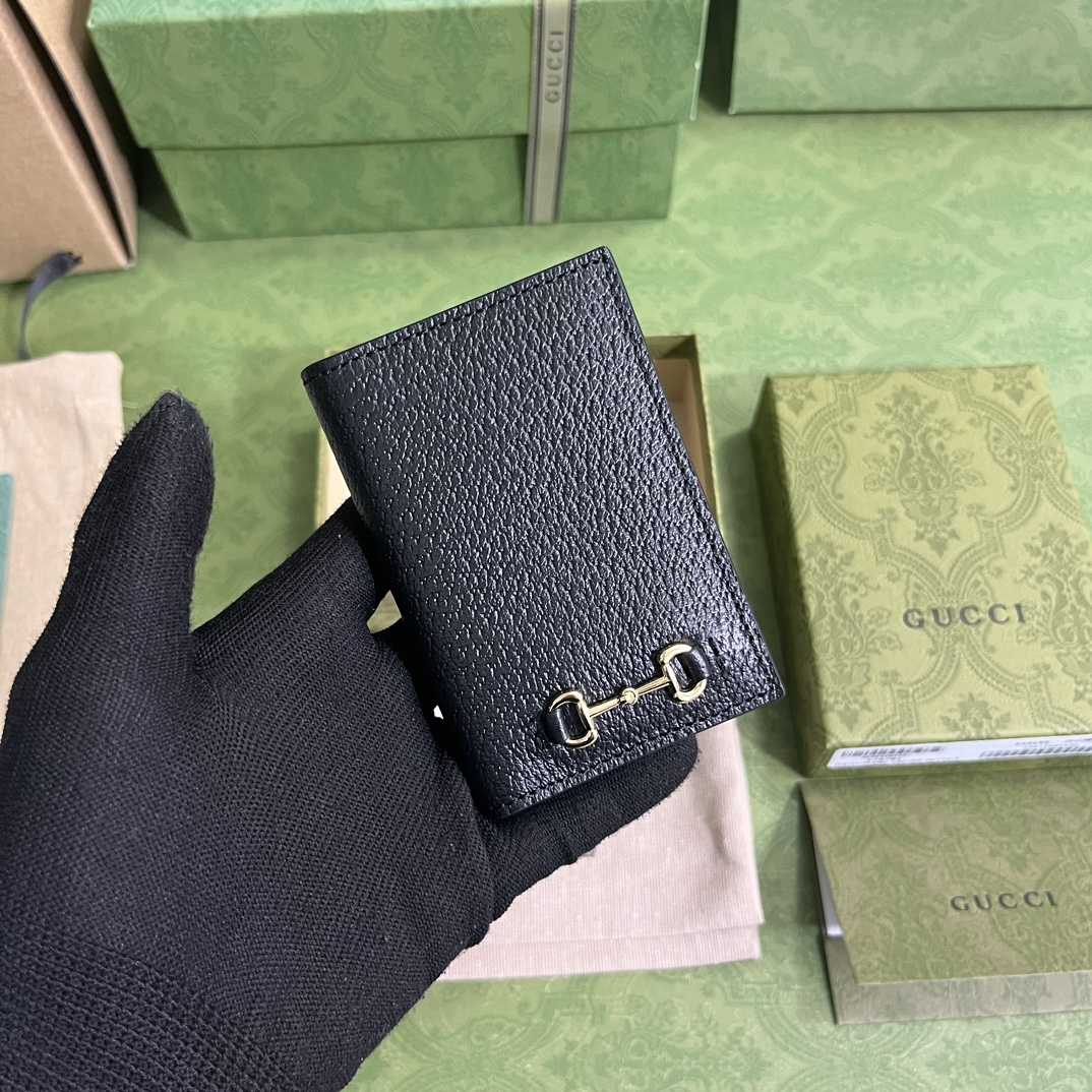 Gucci Card Case With Horsebit - DesignerGu