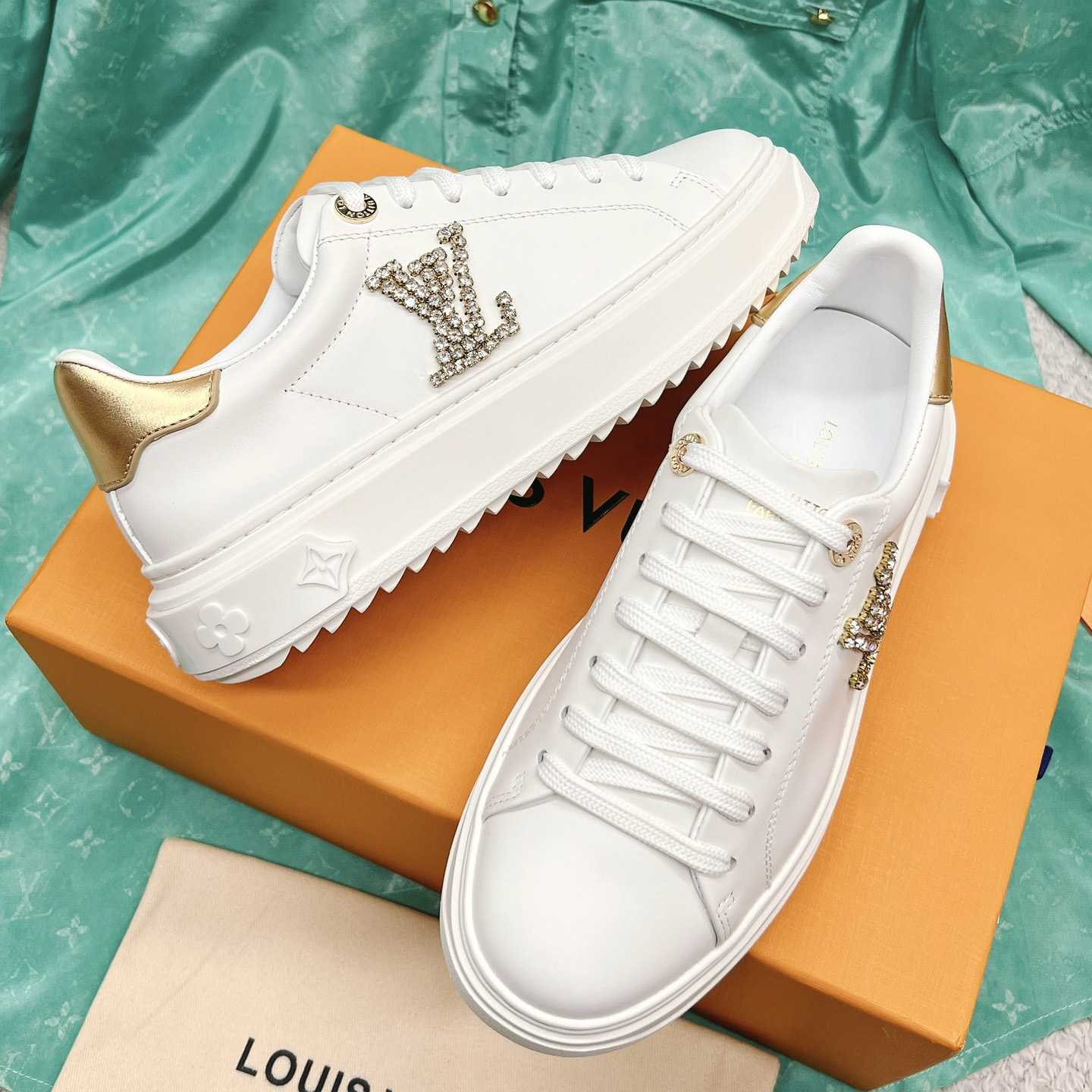 Louis Vuitton Time Out Sneaker (upon uk size)   - DesignerGu