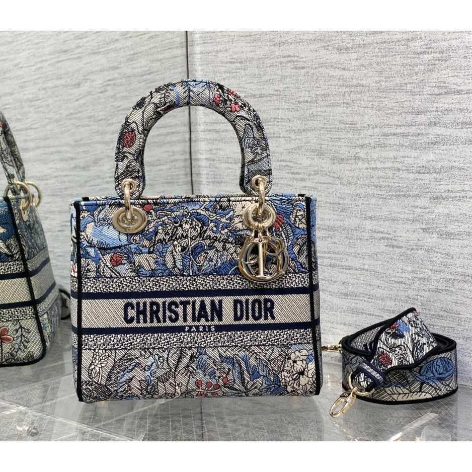 Dior Medium Lady D-lite Bag - DesignerGu