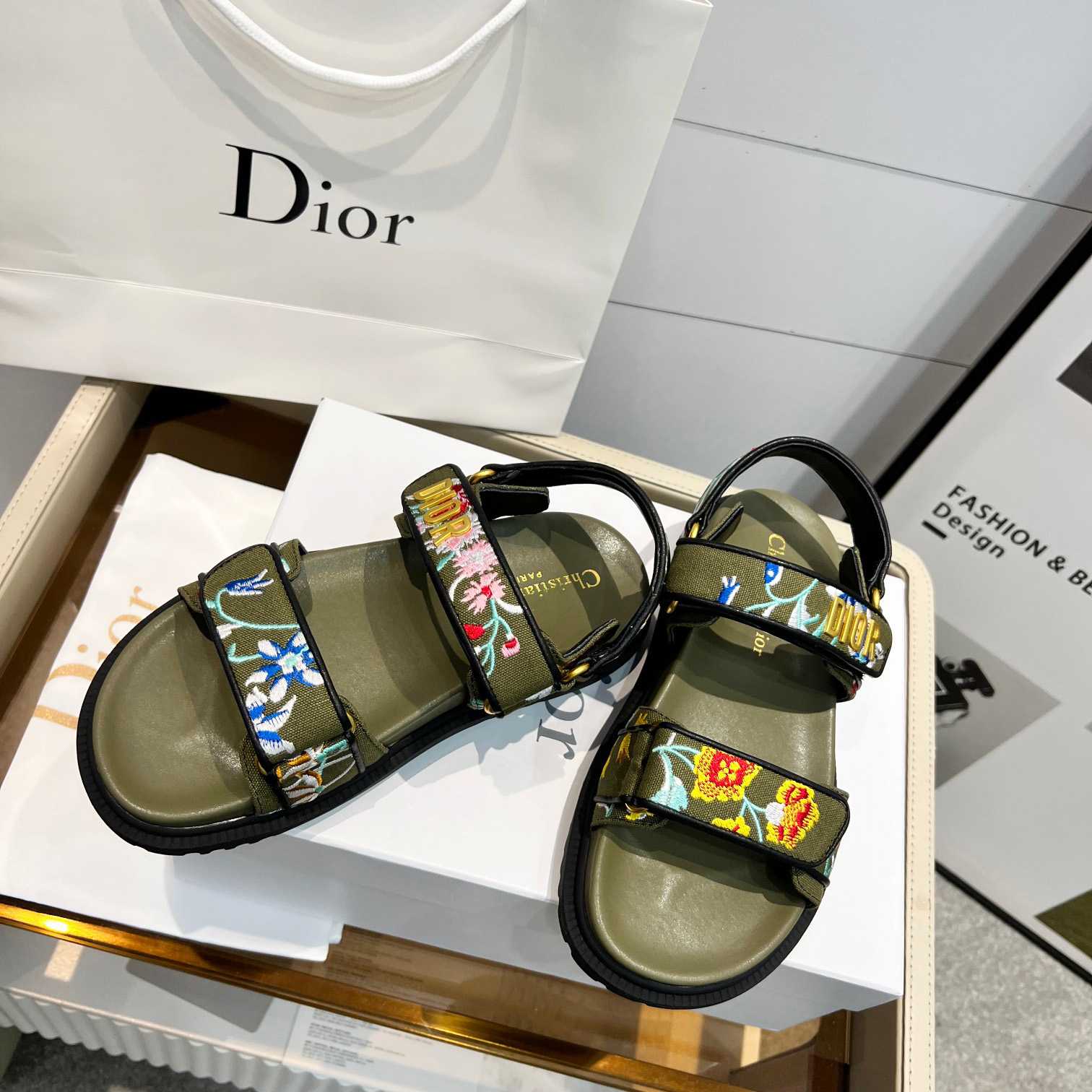 Dior Dioract Sandal - DesignerGu