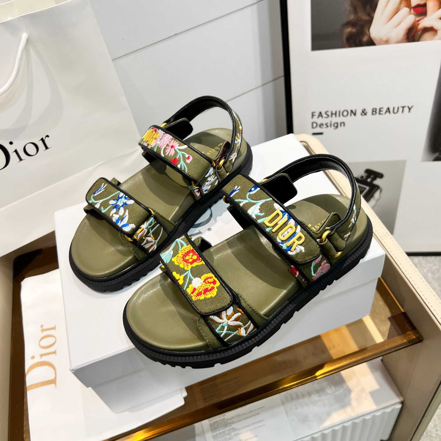 Dior Dioract Sandal - DesignerGu