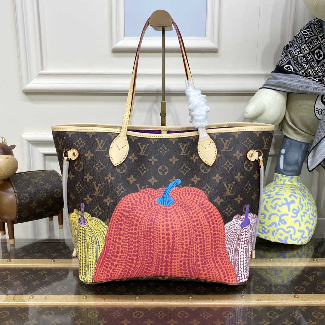 Louis Vuitton LV x YK Neverfull MM(31*28*14cmcm) M46468 - DesignerGu