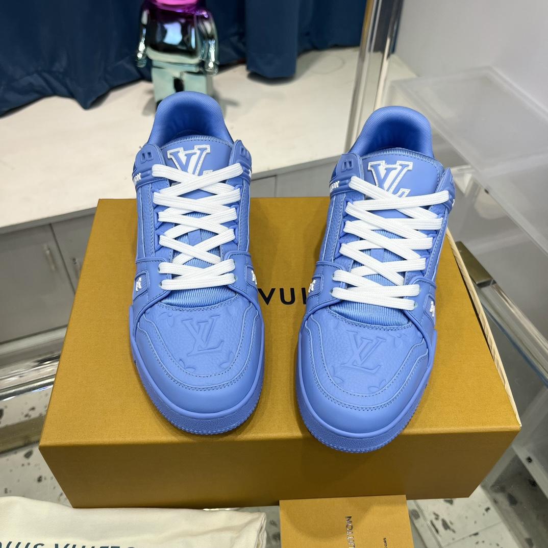 Louis Vuitton Trainer Sneaker (Upon UK Size) - DesignerGu