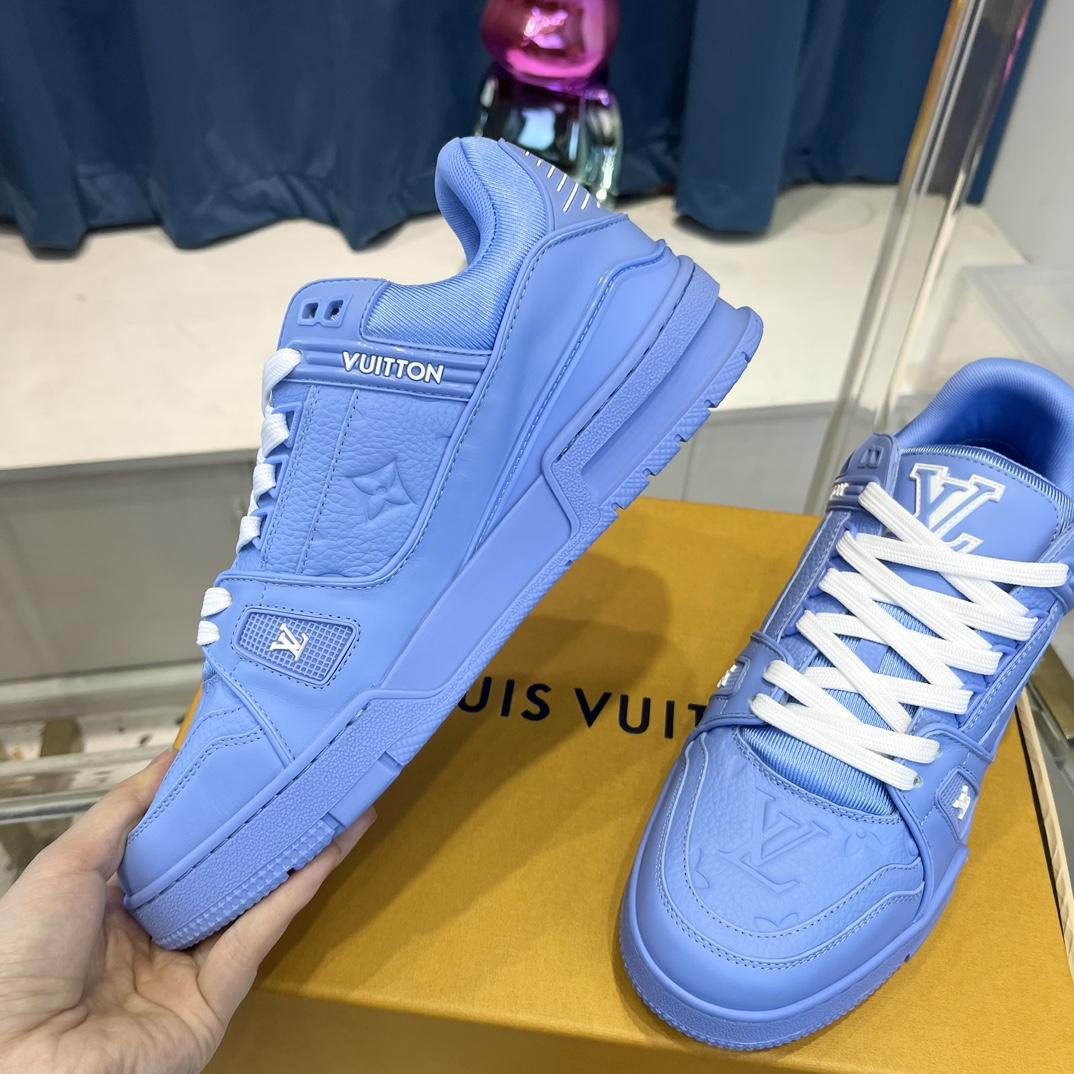 Louis Vuitton Trainer Sneaker (Upon UK Size) - DesignerGu