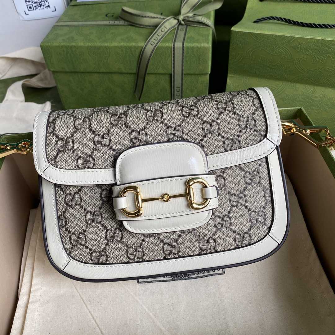 Gucci Horsebit 1955 Mini Bag(20.5-14-5cm)   - DesignerGu