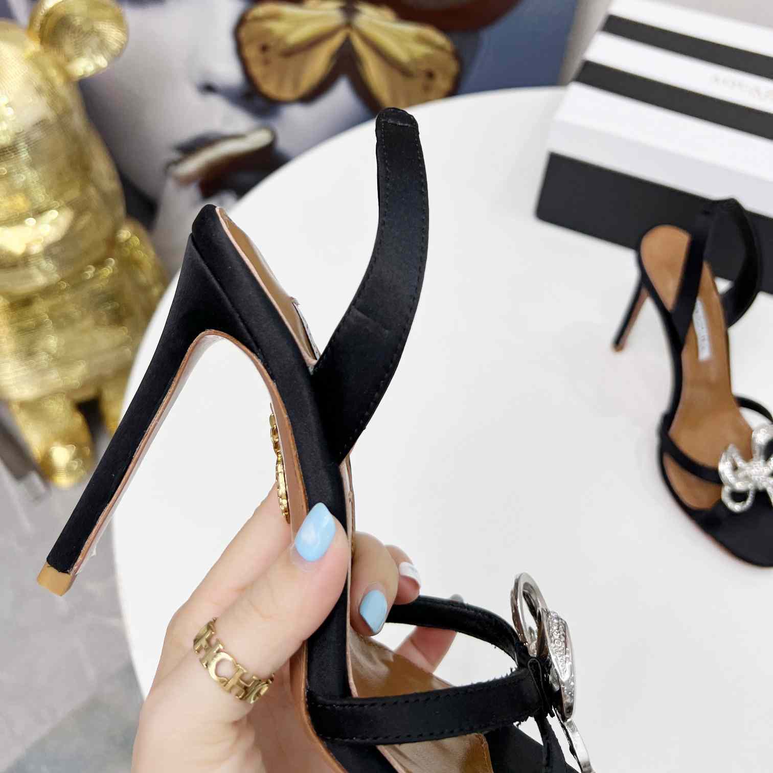 Aquazzura Babe Sandal 105 - DesignerGu