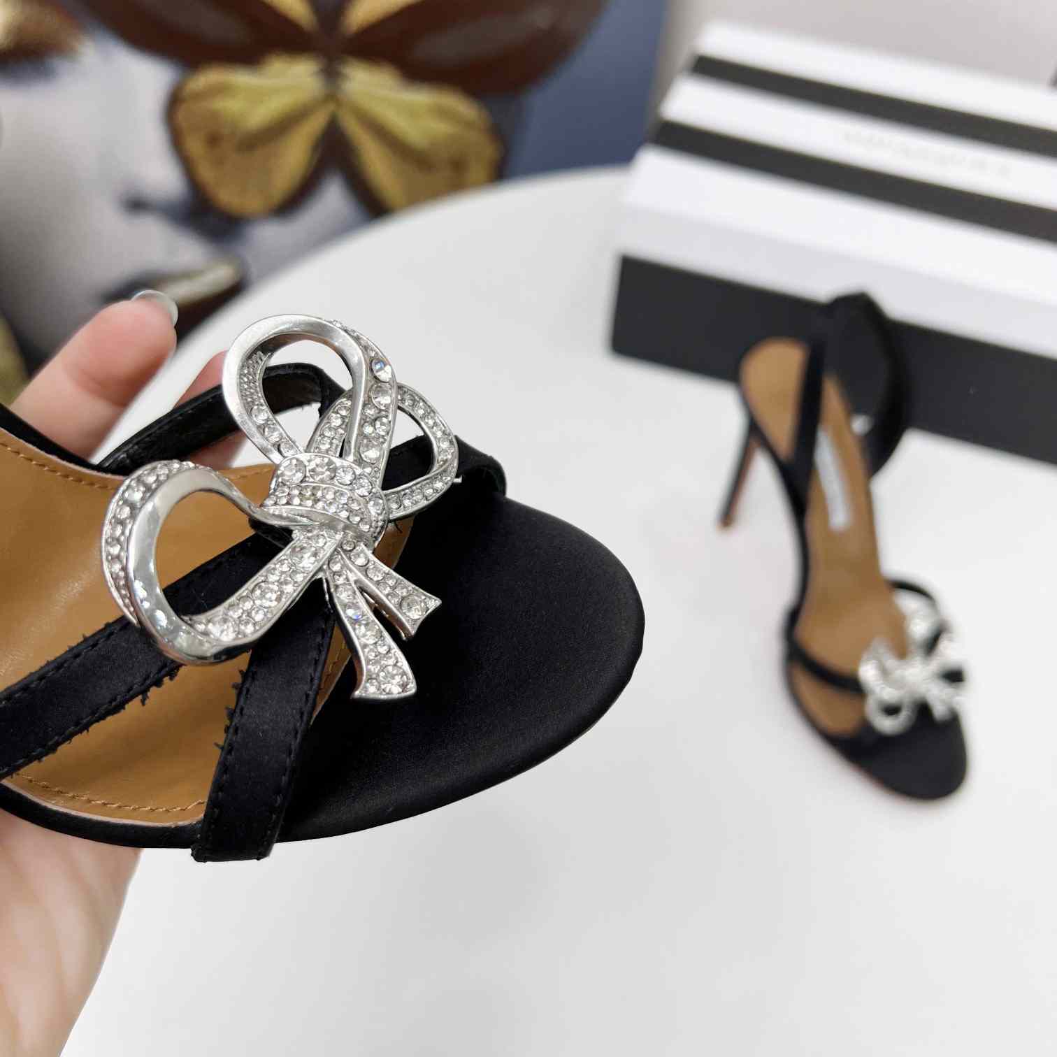 Aquazzura Babe Sandal 105 - DesignerGu