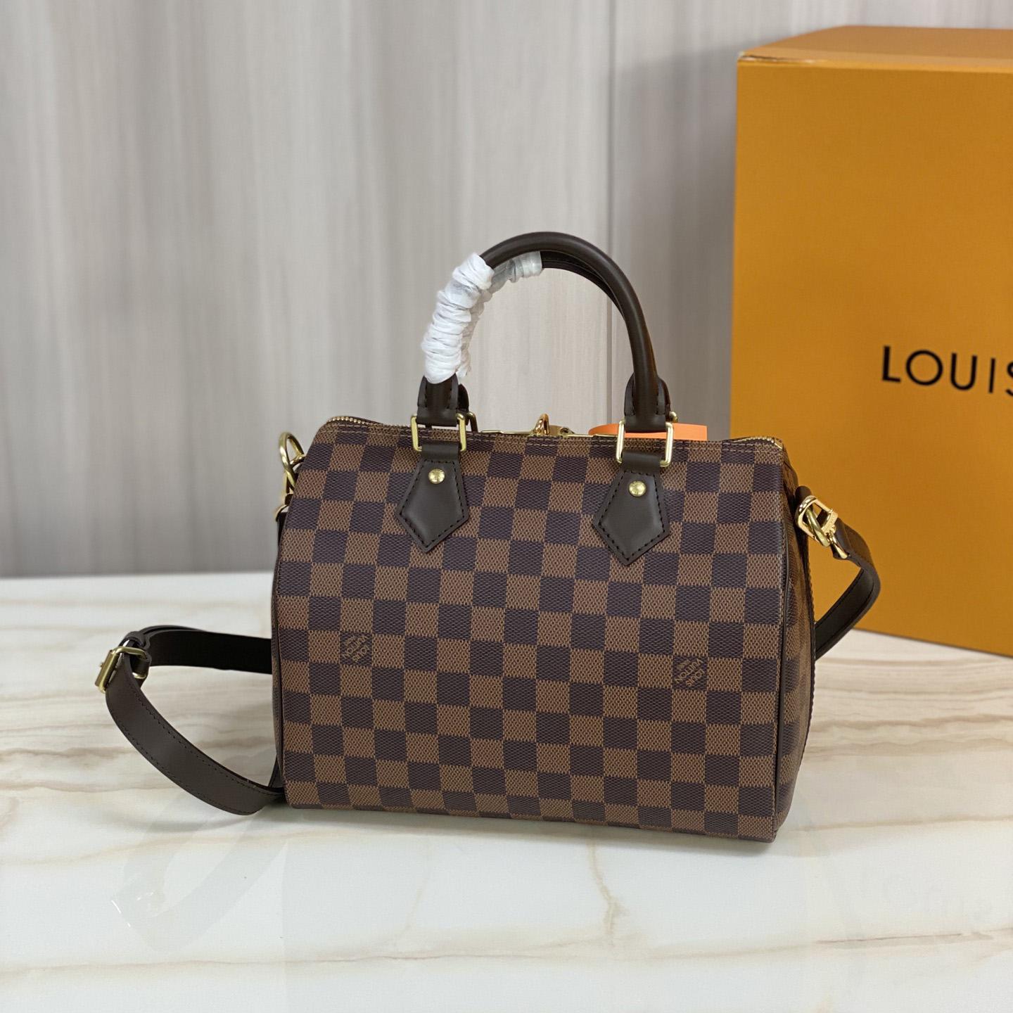 Louis Vuitton Speedy Bandouliere Bag Damier 25 - DesignerGu