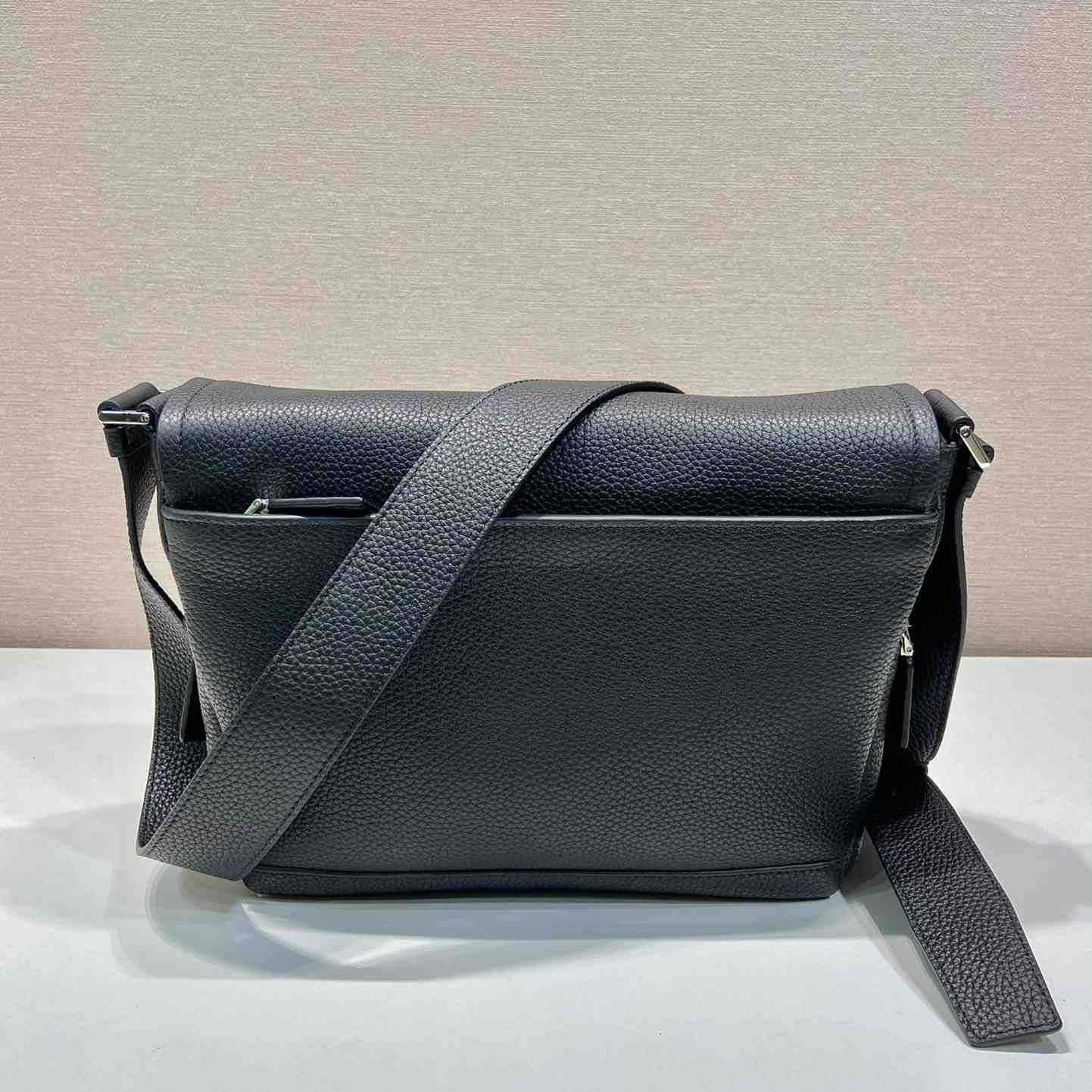 Prada Leather Bag With Shoulder Strap - DesignerGu