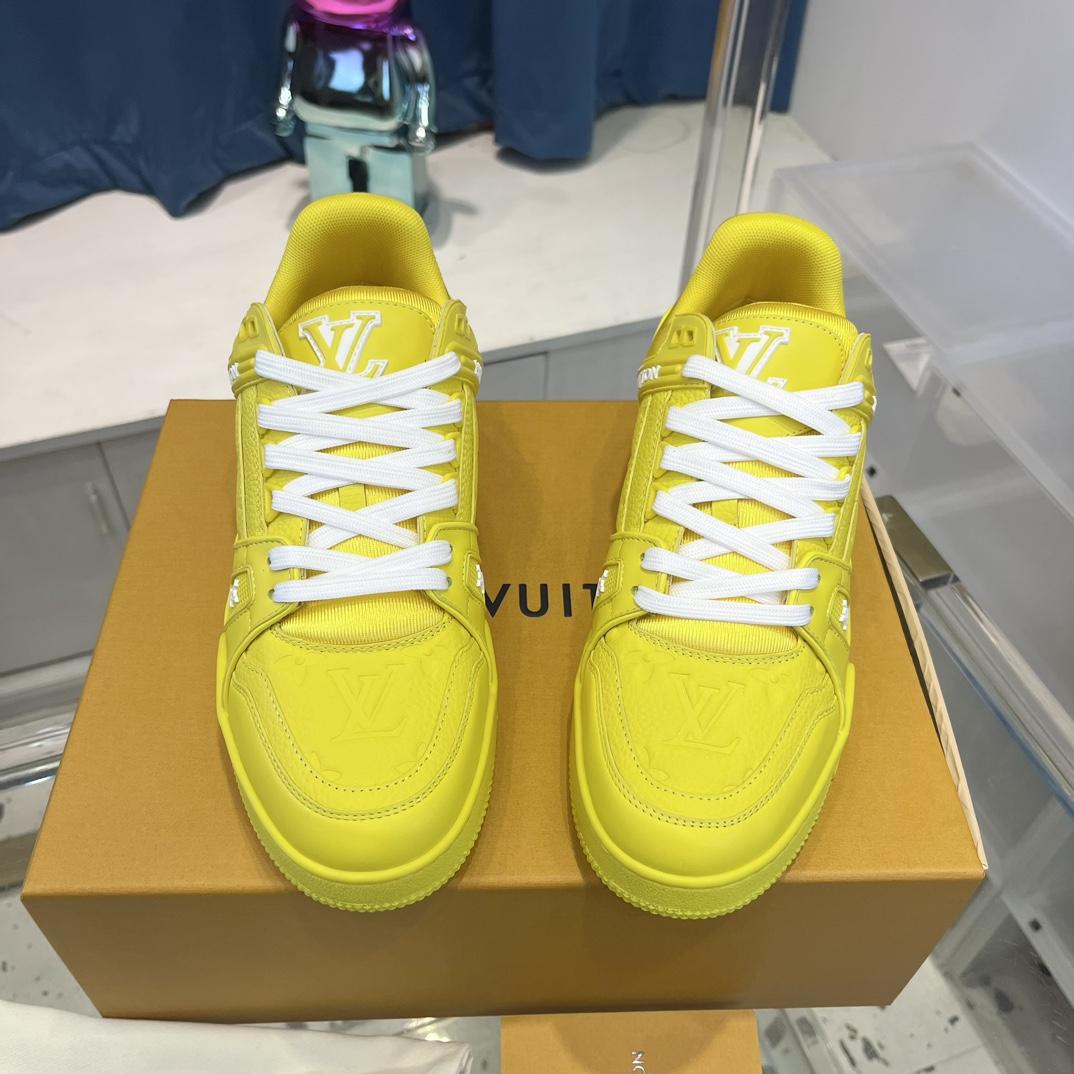 Louis Vuitton Trainer Sneaker (Upon UK Size) - DesignerGu