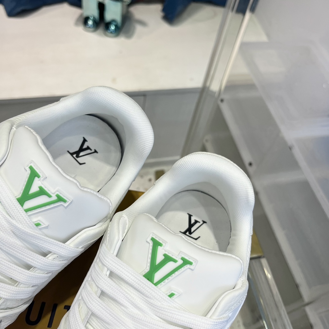 Louis Vuitton LV x YK LV Trainer Sneaker  (upon uk size)      1ABD3I - DesignerGu