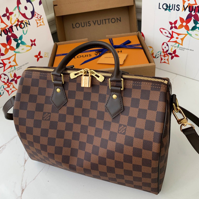 Louis Vuitton Speedy Bandouliere Bag  - DesignerGu