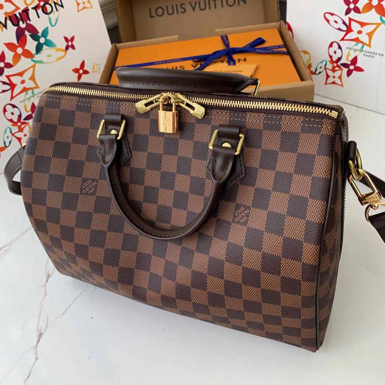 Louis Vuitton Speedy Bandouliere Bag  - DesignerGu