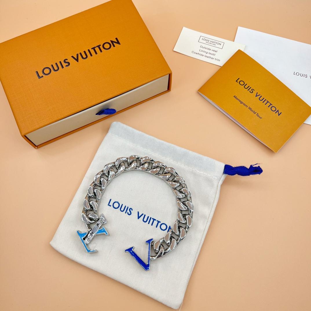 Louis Vuitton LV Chain Bracelet   M0919L - DesignerGu