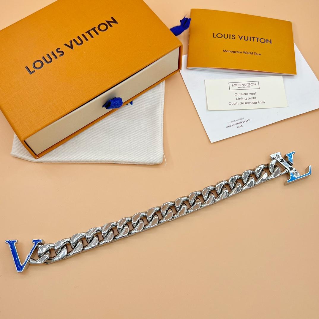 Louis Vuitton LV Chain Bracelet   M0919L - DesignerGu