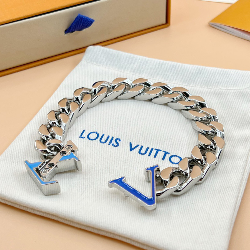 Louis Vuitton LV Chain Bracelet   M0919L - DesignerGu