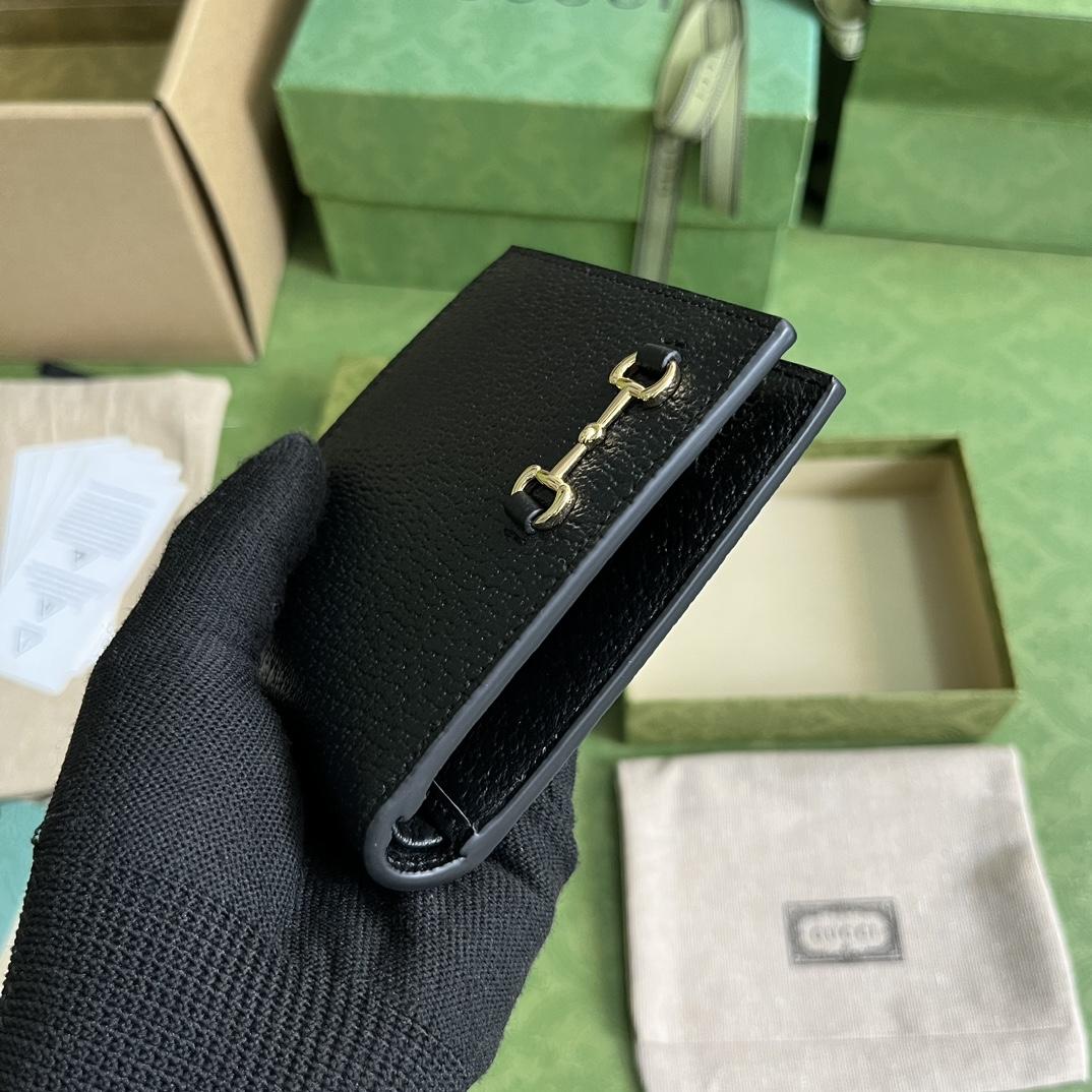 Gucci Bi-fold Wallet With Horsebit - DesignerGu