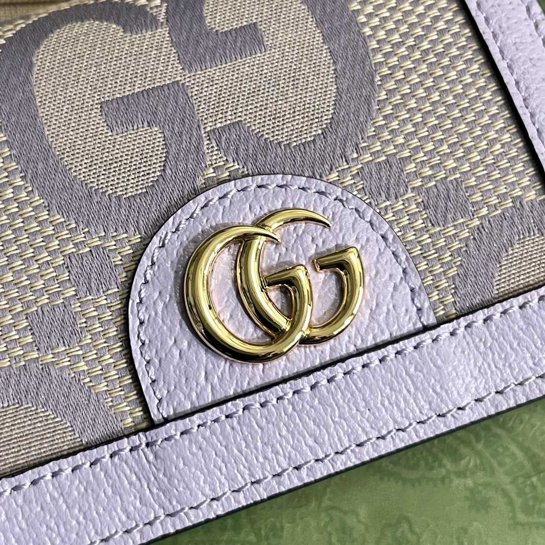 Gucci Ophidia Jumbo GG Card Case - DesignerGu