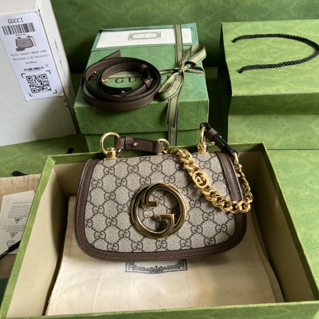 Gucci Blondie Mini Shoulder Bag(21*13.5*7cm) - DesignerGu