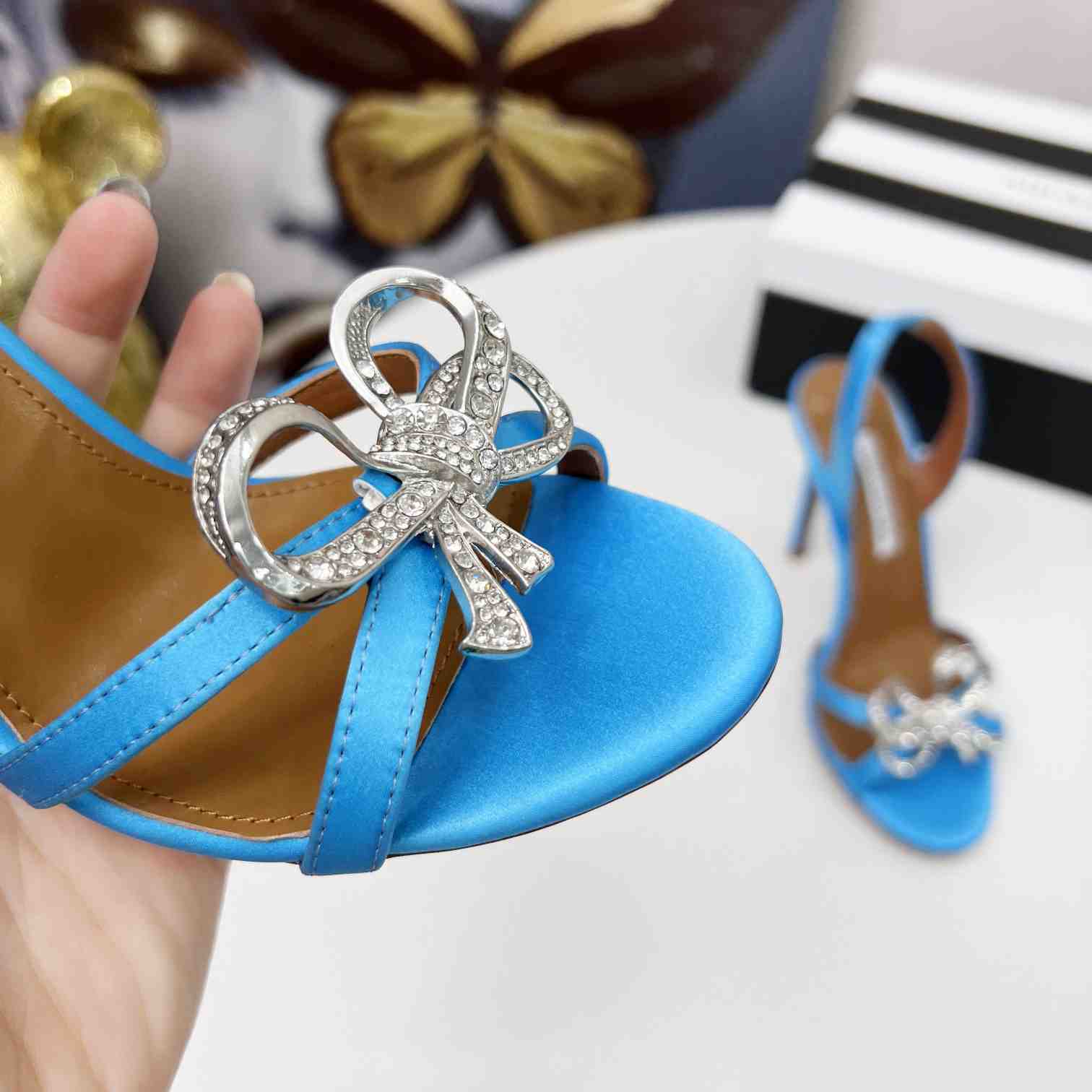 Aquazzura Babe Sandal 105 - DesignerGu