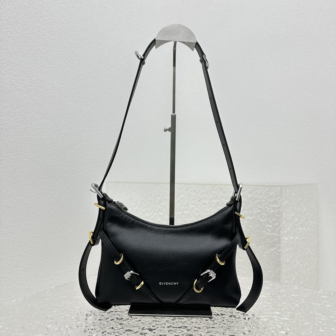 Givenchy Mini Voyou Bag In Leather(18-24-3.5cm) - DesignerGu