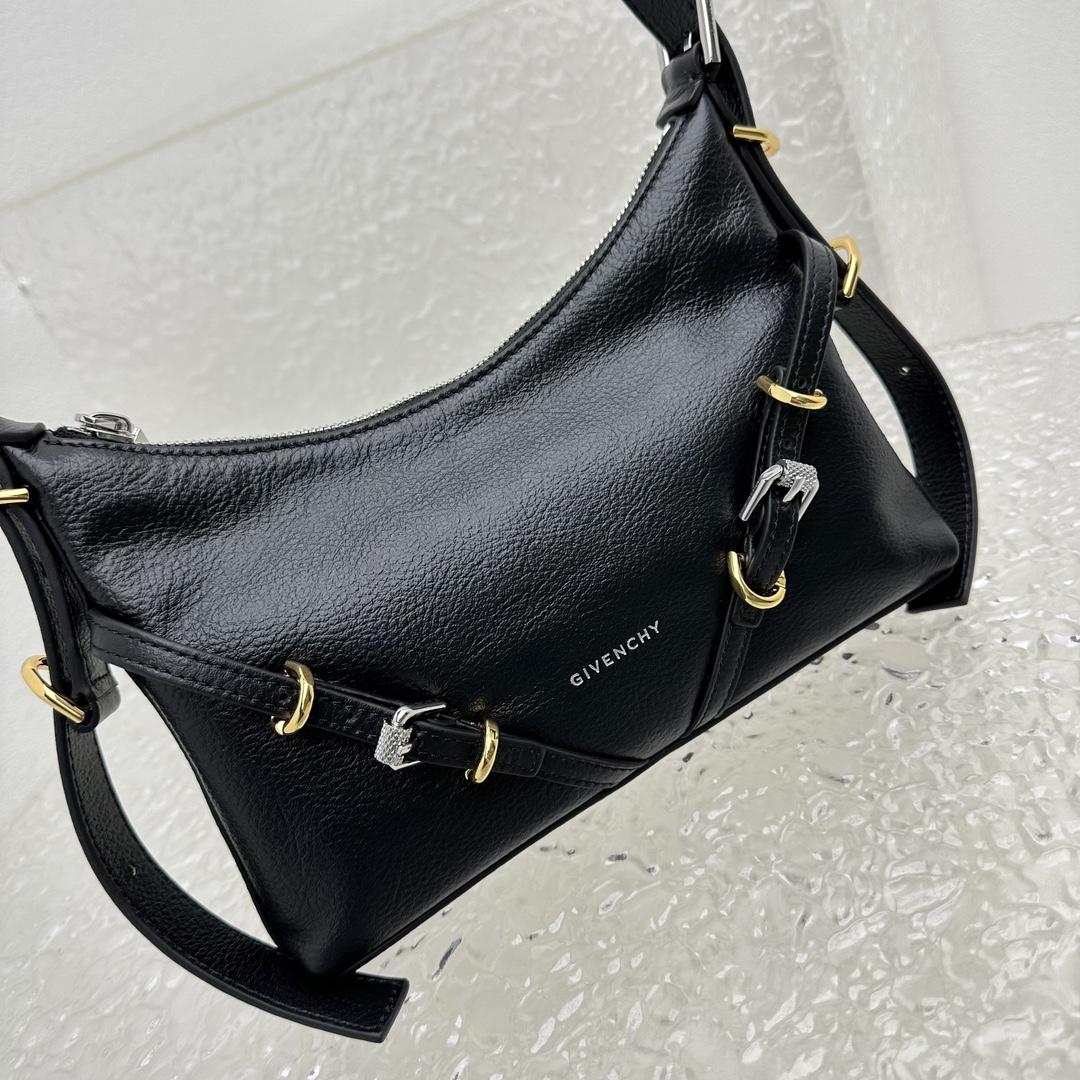 Givenchy Mini Voyou Bag In Leather(18-24-3.5cm) - DesignerGu