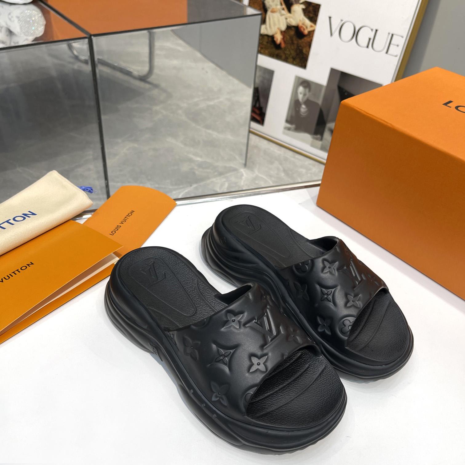 Louis Vuitton Pool 55 Flat Comfort Mule      - DesignerGu