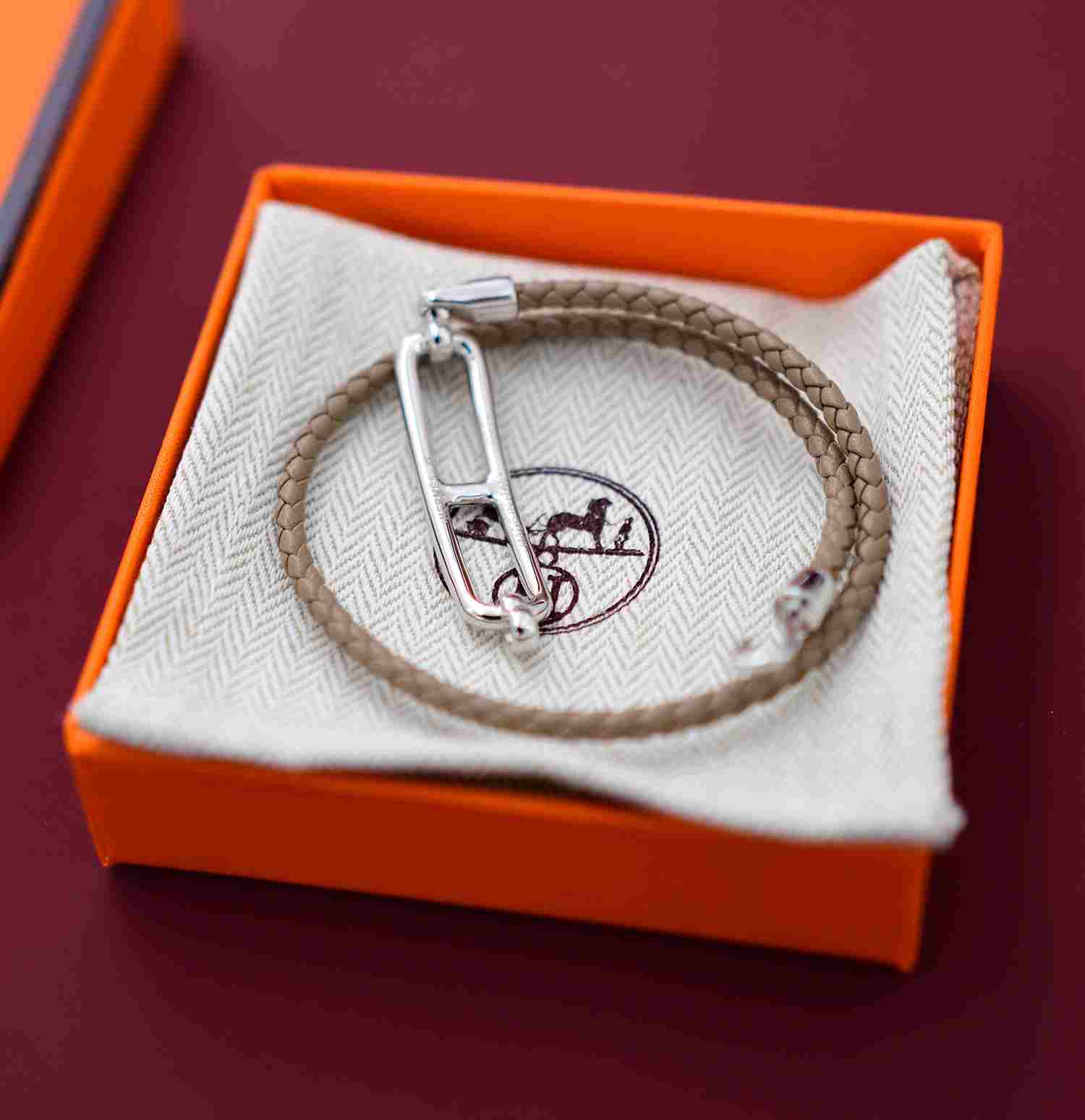 Hermes Roulis Double Tour Bracelet - DesignerGu