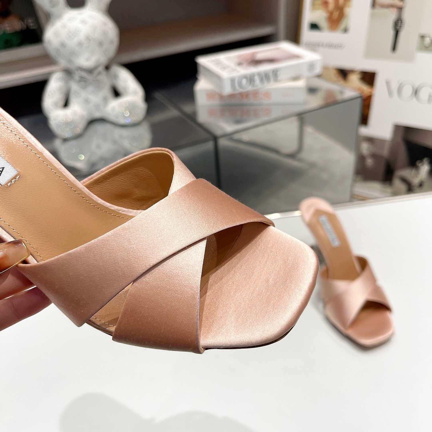 Aquazzura Yes Darling Mule 95 - DesignerGu