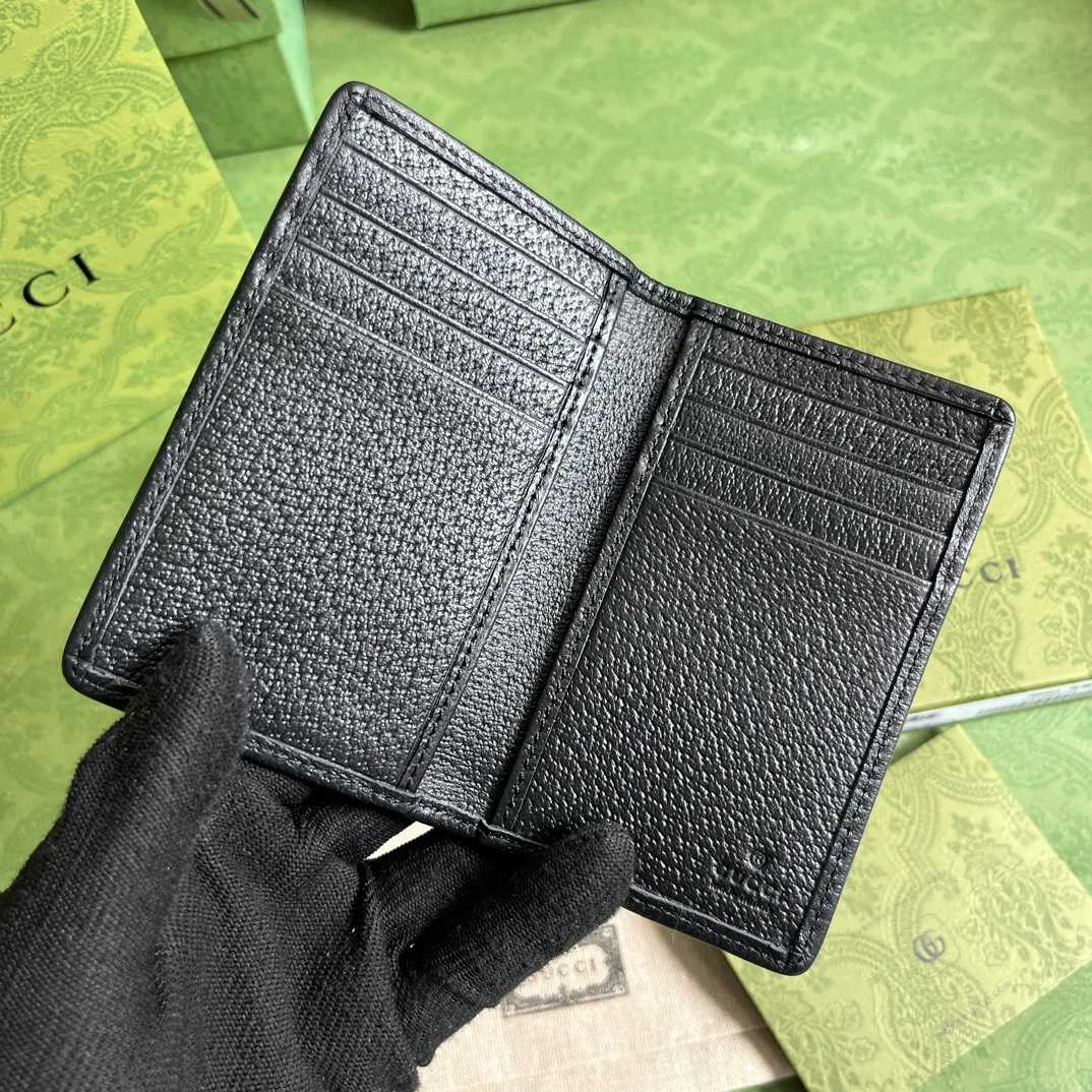 Gucci Jumbo GG Card Case - DesignerGu