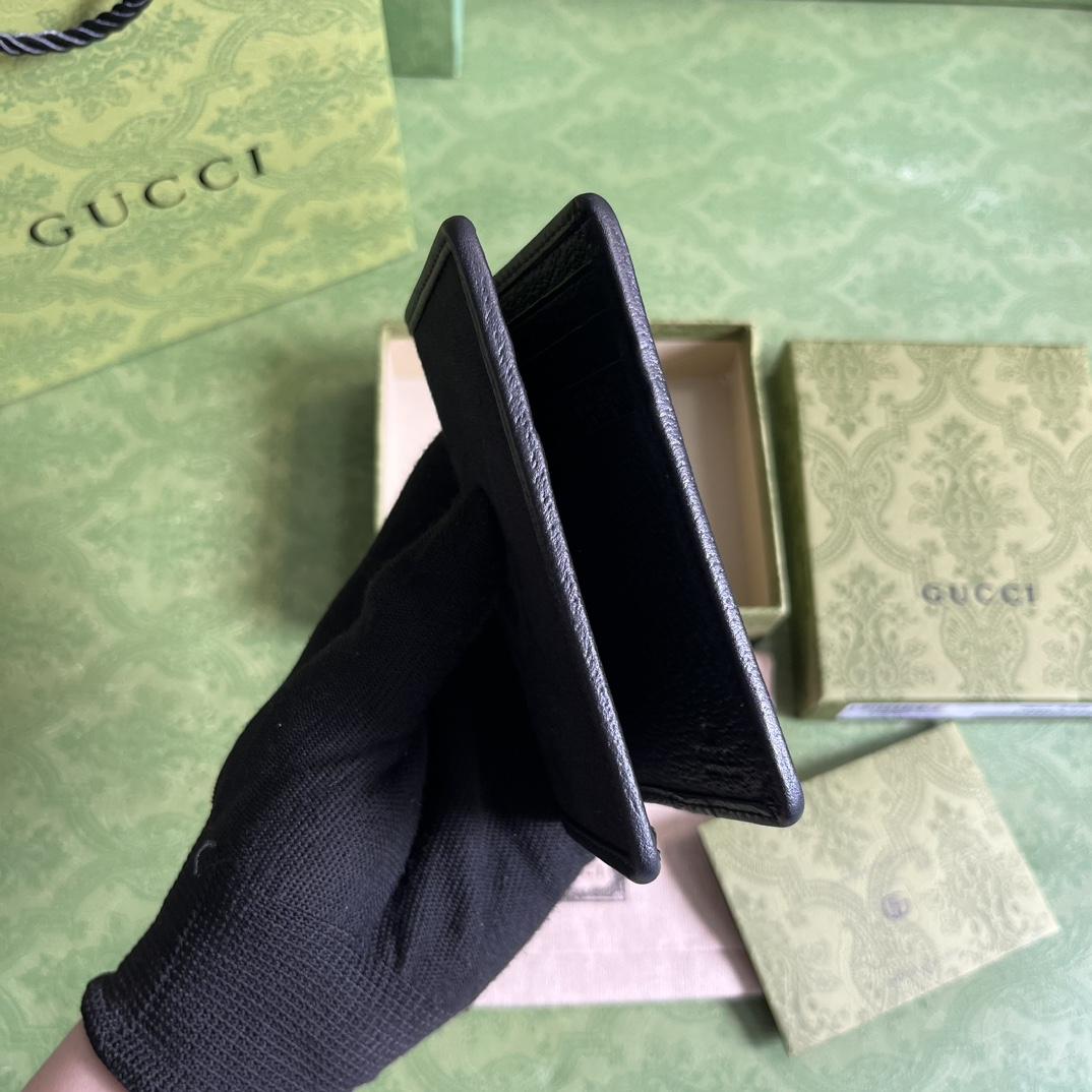 Gucci Jumbo GG Card Case - DesignerGu