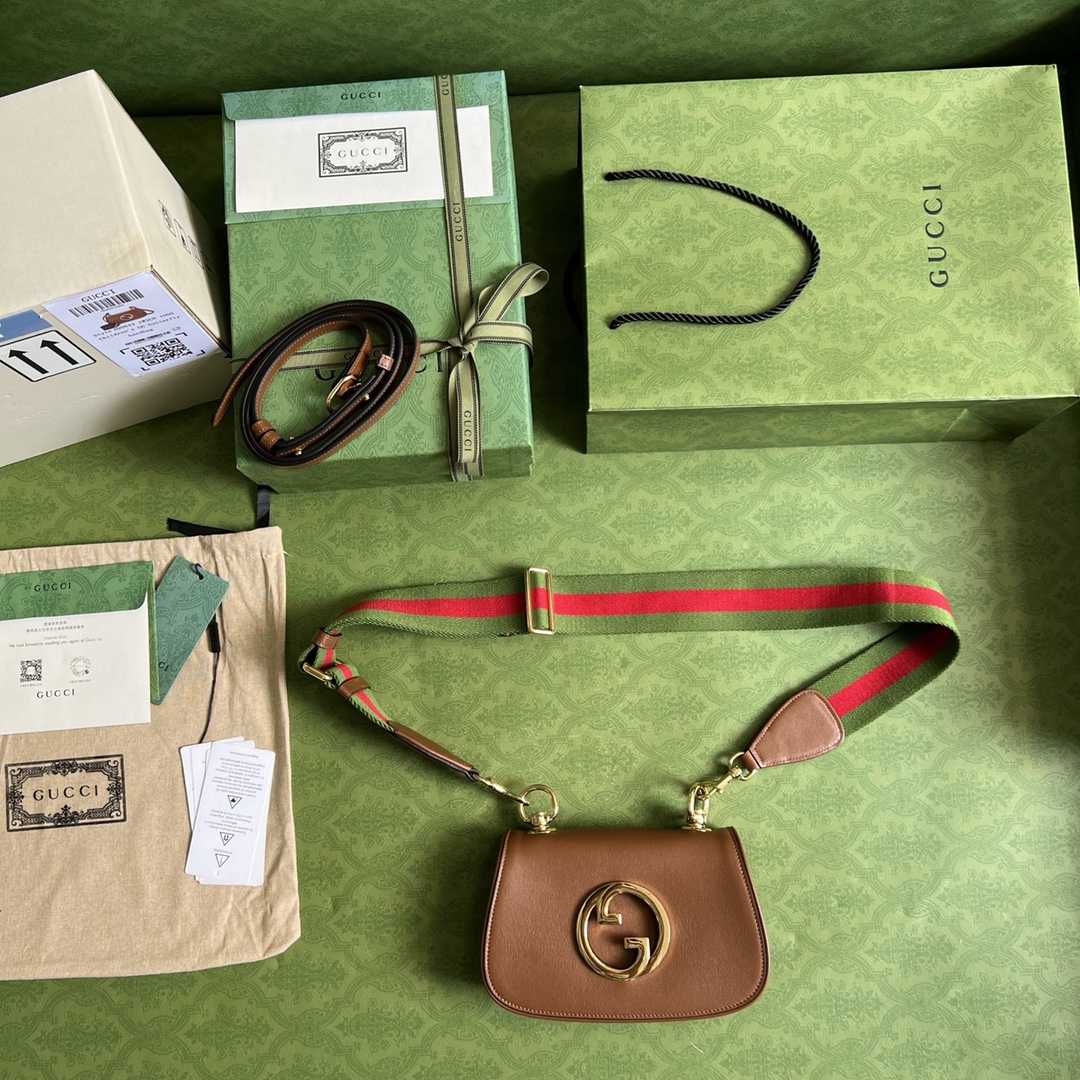 Gucci Blondie Mini Bag(22*13*5.5cm) - DesignerGu