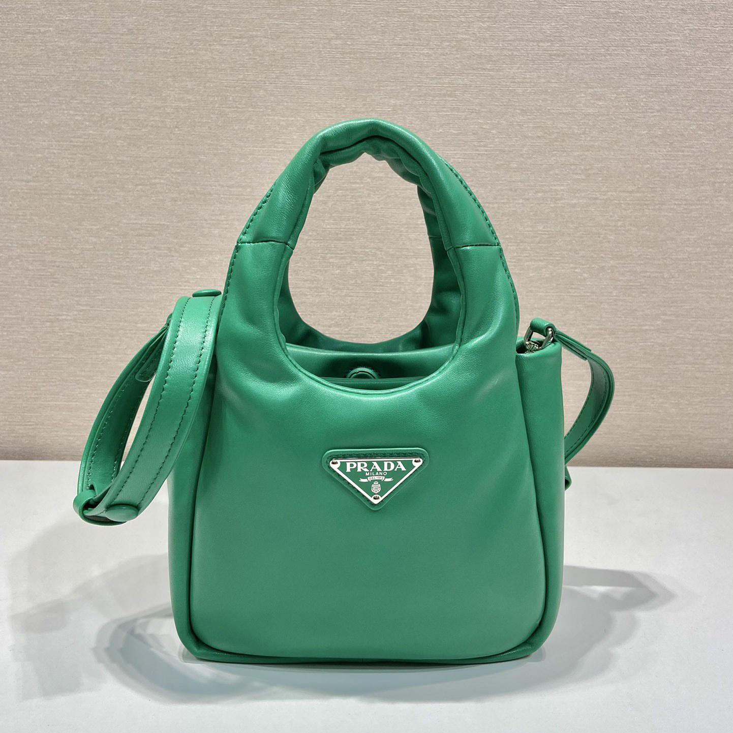 Prada Small Padded Prada Soft Nappa-Leather Bag - DesignerGu