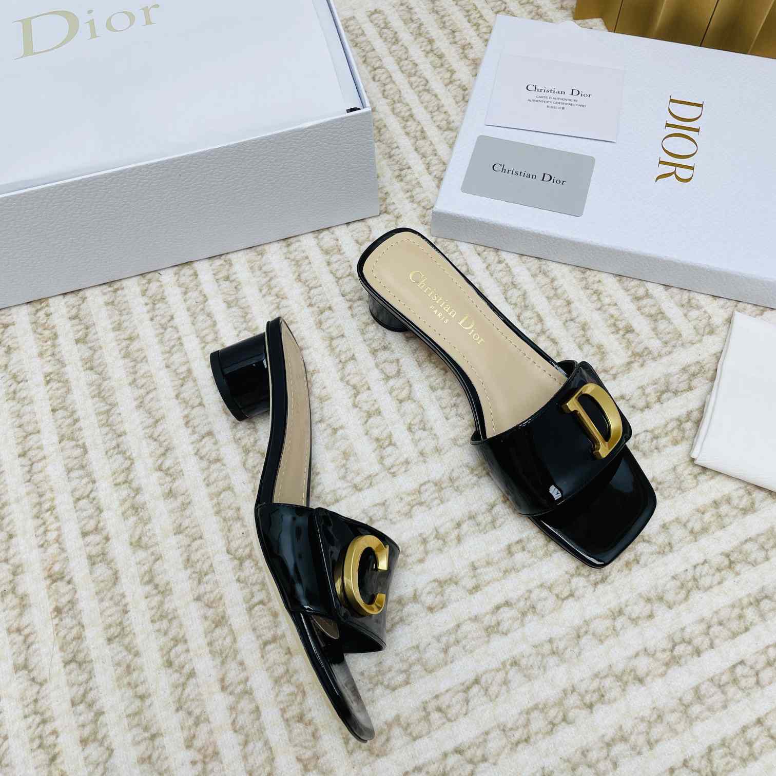 Dior C'est Dior Heeled Slide - DesignerGu