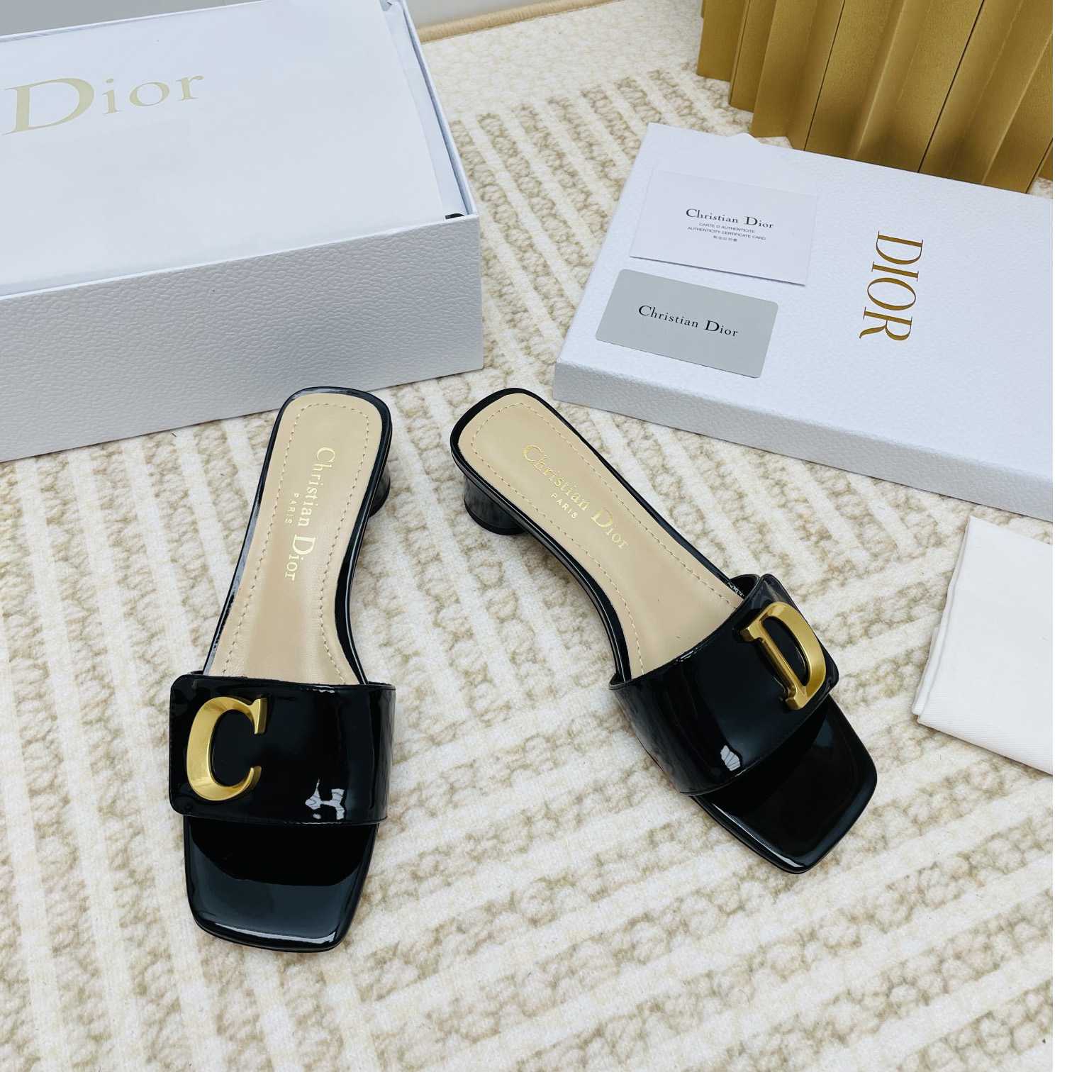 Dior C'est Dior Heeled Slide - DesignerGu