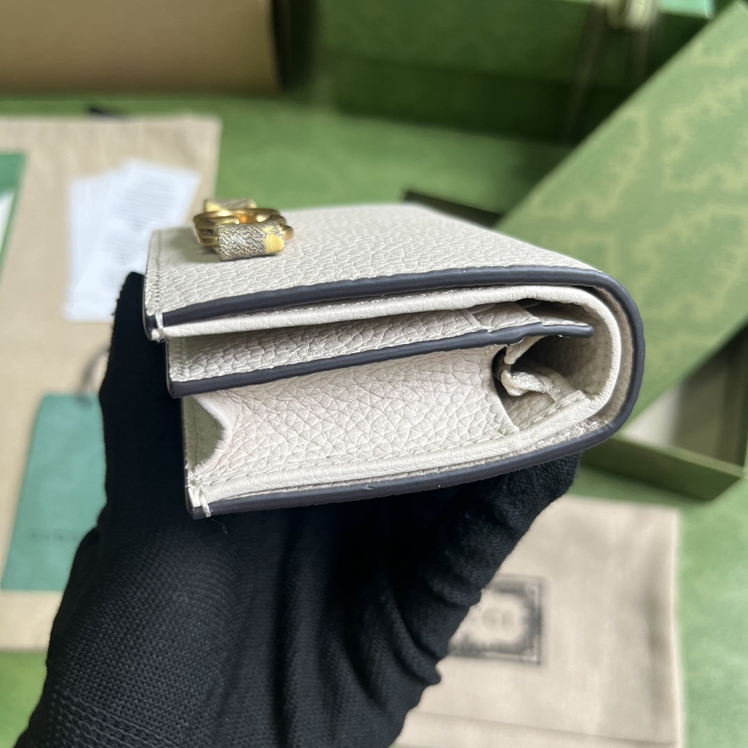 Gucci Wallet With Interlocking G Python Bow - DesignerGu