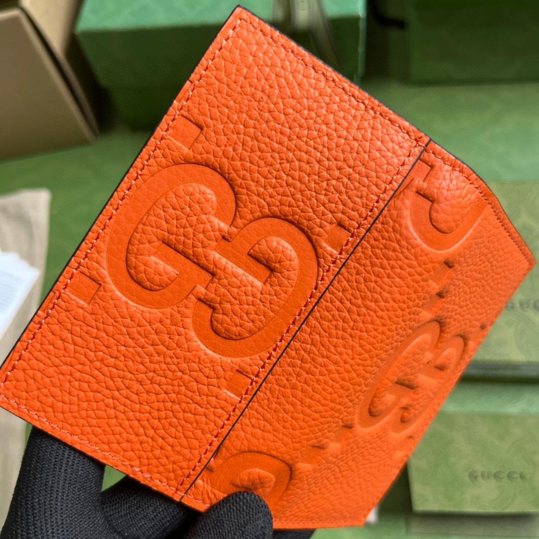 Gucci Jumbo GG Card Case - DesignerGu