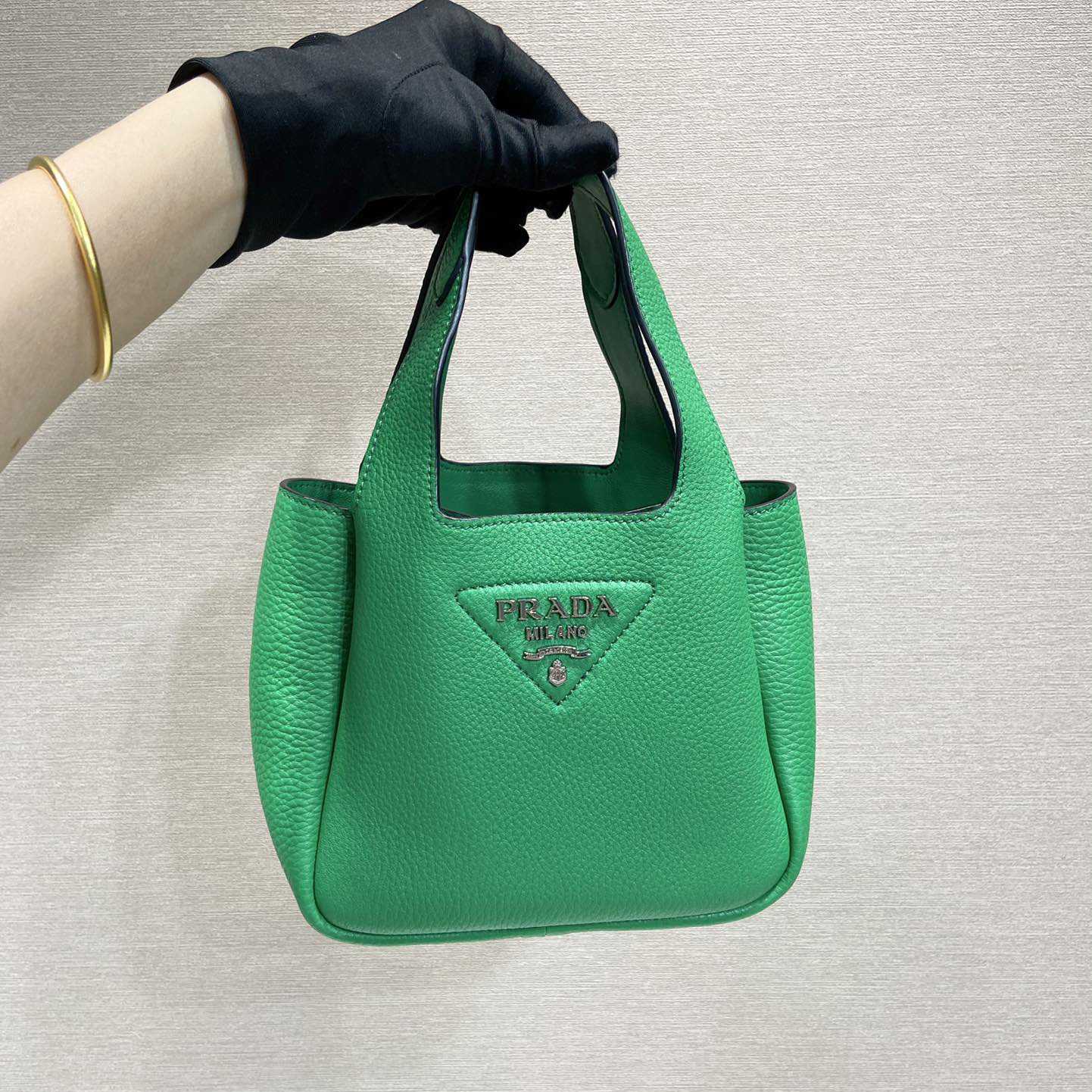 Prada Leather Handbag - DesignerGu