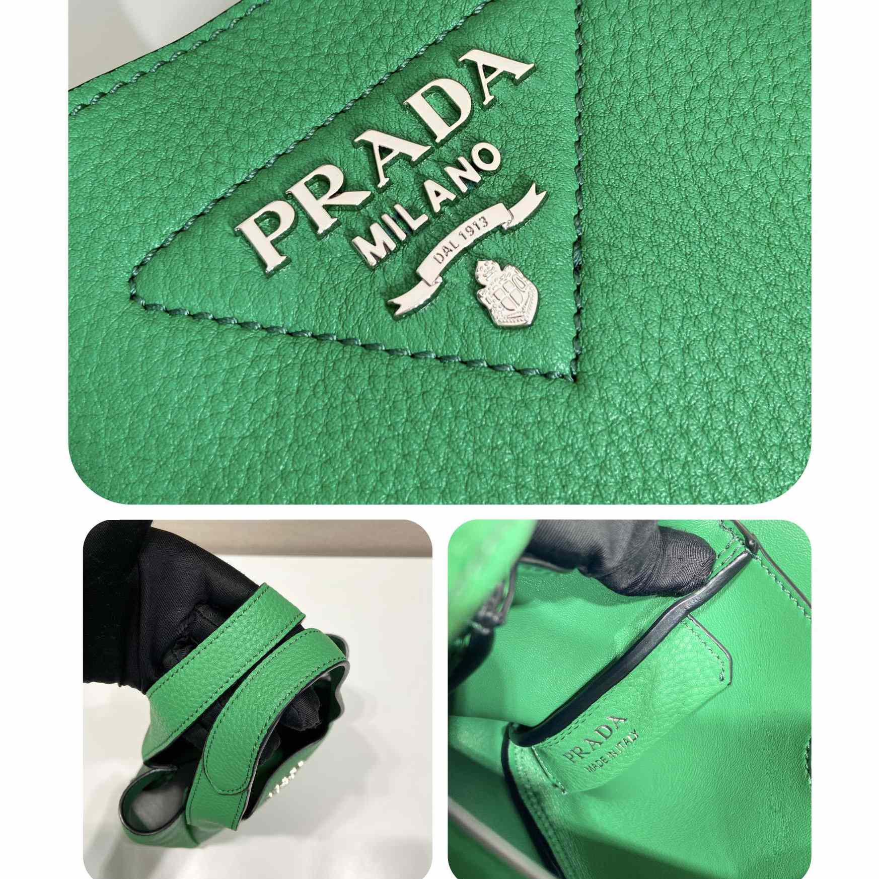 Prada Leather Handbag - DesignerGu