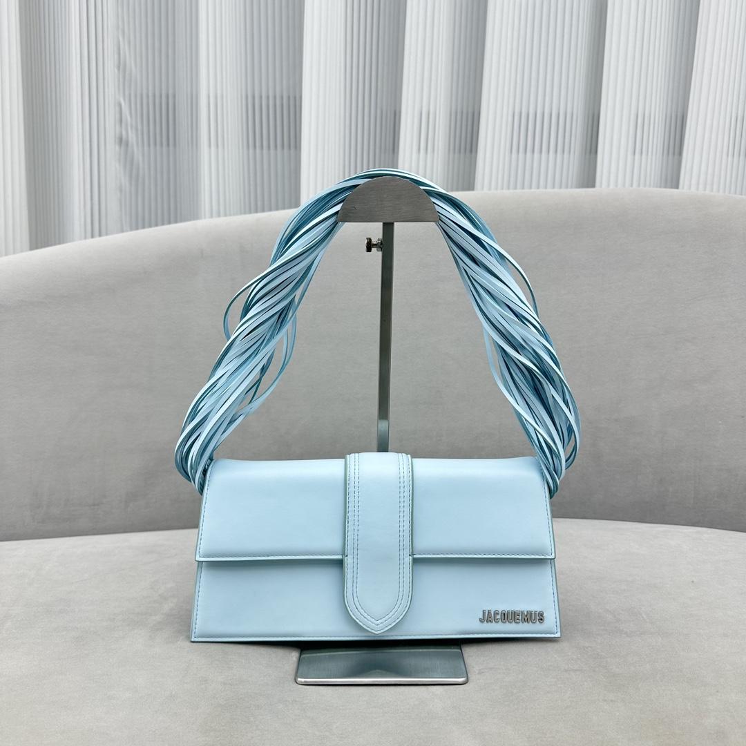 Jacquemus Le Bambino Long Ficiu Shoulder Bag(26-14cm) - DesignerGu