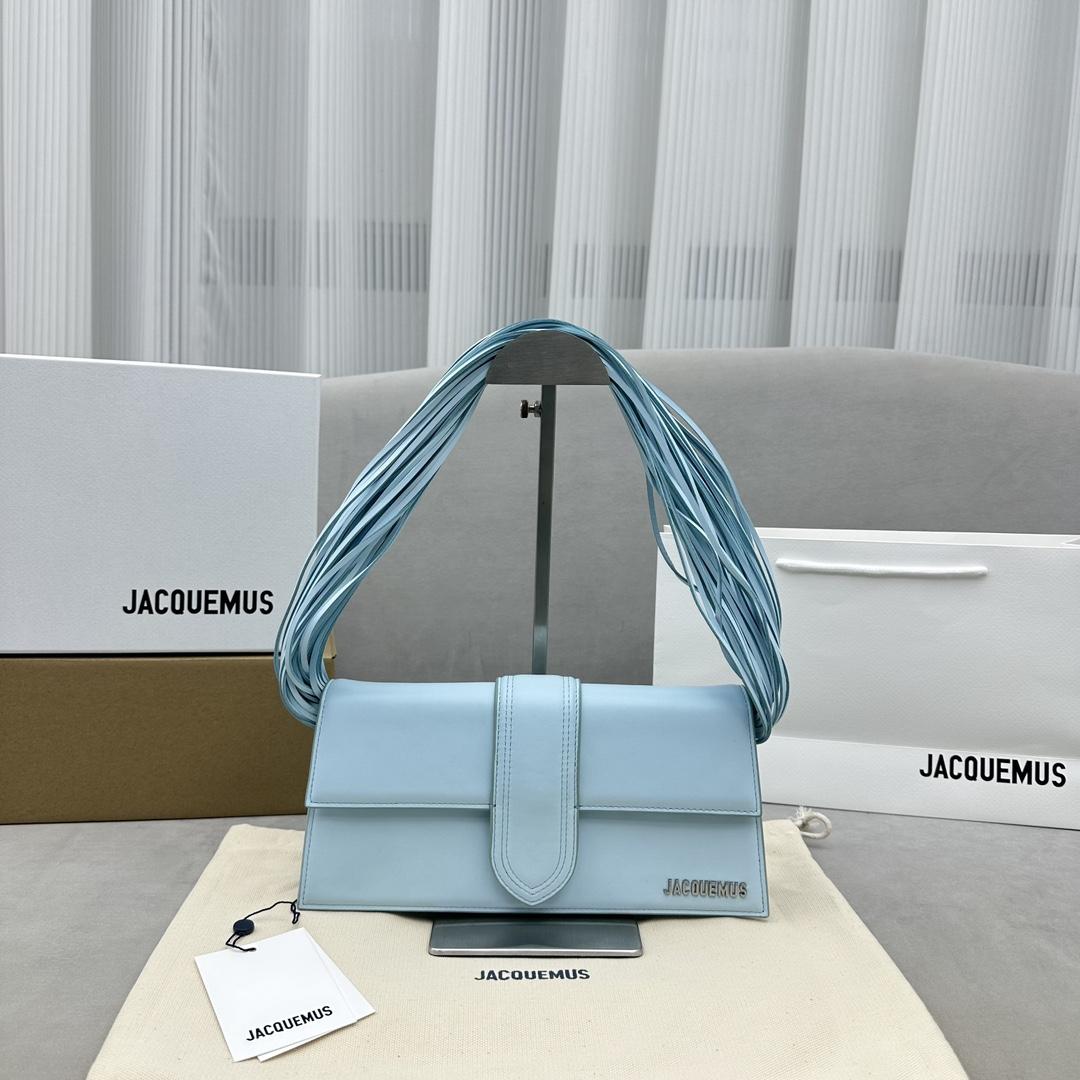 Jacquemus Le Bambino Long Ficiu Shoulder Bag(26-14cm) - DesignerGu