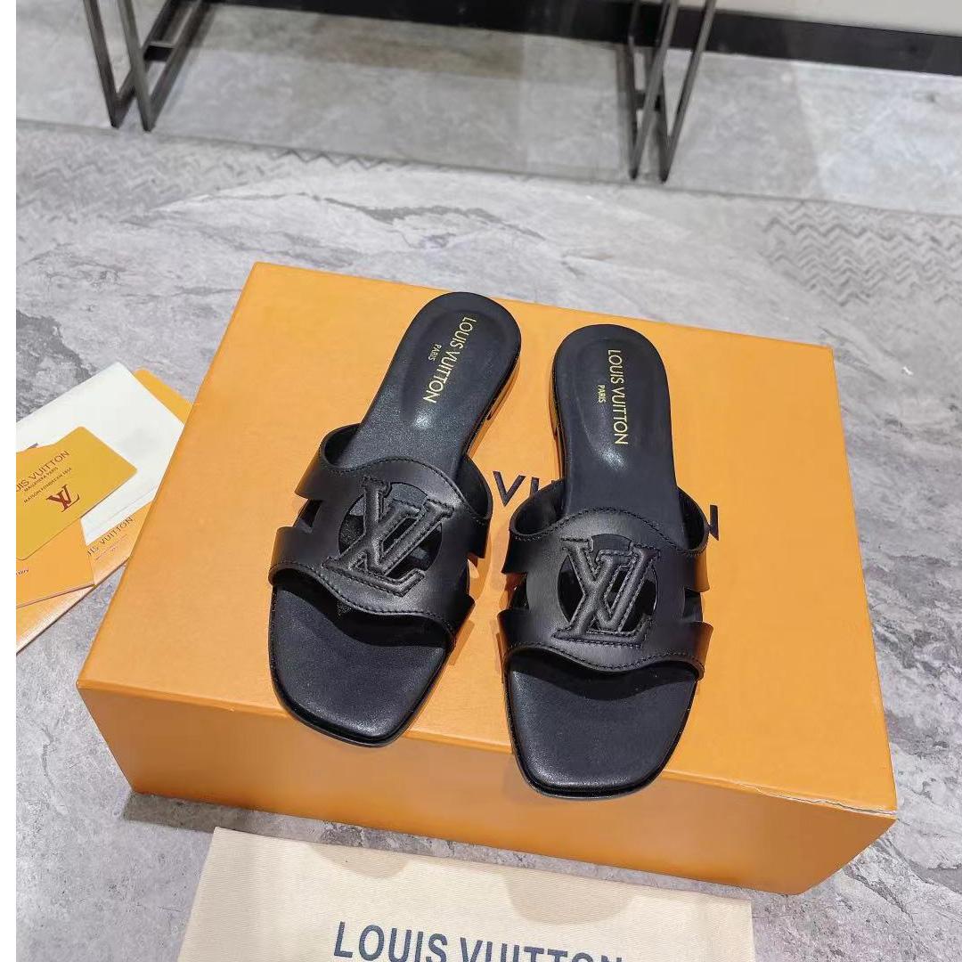 Louis Vuitton LV Isola Flat Mule   1ABP0E - DesignerGu