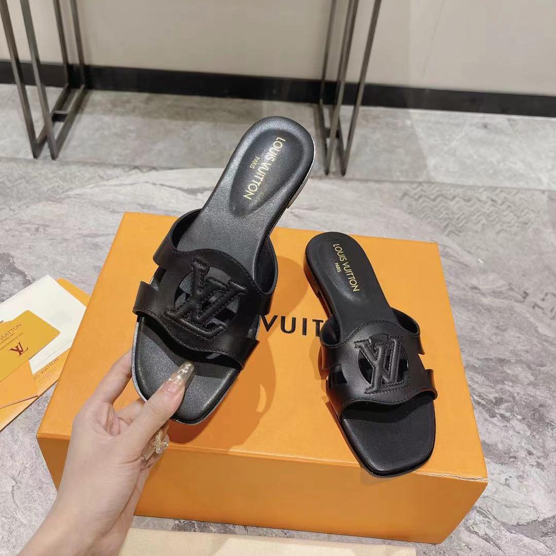 Louis Vuitton LV Isola Flat Mule   1ABP0E - DesignerGu